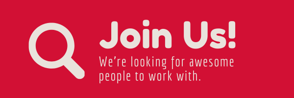 We're Hiring